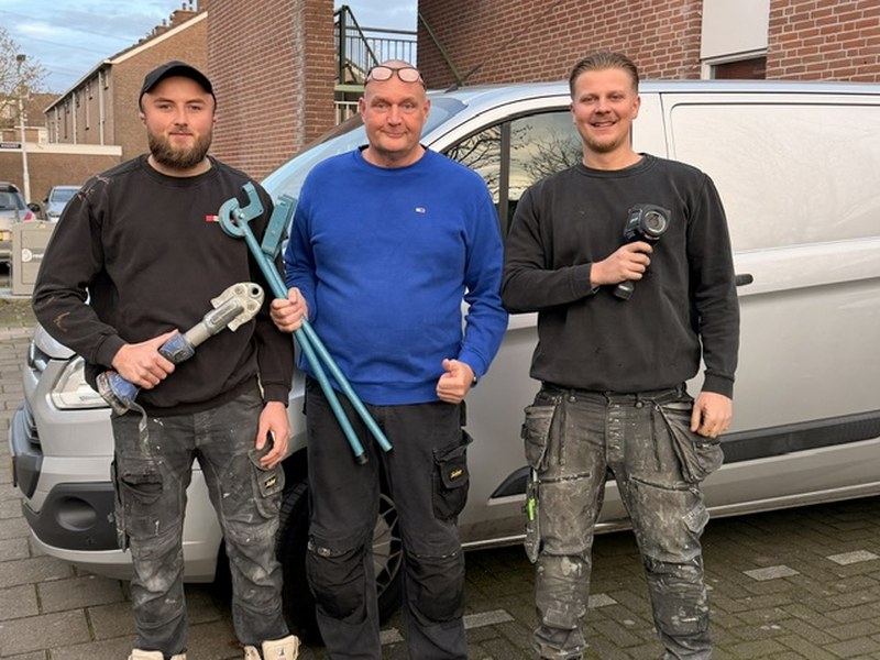 AKC Loodgieter team